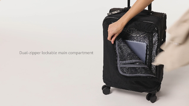 Kipling SPONTANEOUS S Bagage op wielen in kleine cabine, handbagage, Blooming Pink (Roze