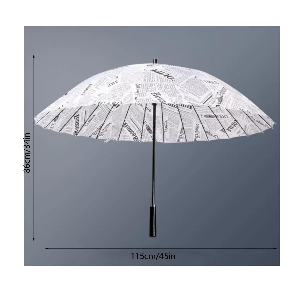 Parasole na deszcz Parasol, Outdoor Sports Camping Parasol przeciwdeszczowy Lekki parasol Parasol gazetowy