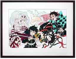 鬼滅の刃　高級複製原画　ジャンプフェスタ　受注生産限定 Amazon.co.jp: 鬼滅 高級複製原画 決戦開幕 (無惨 vs 炭治郎禰