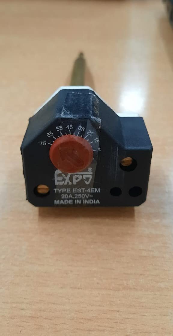 EXPO Thermostat for Instant Geyser/Electric Water Heater Geyser Thermostat 4" | General Temperature Setting at 65 ± 5°C (Adjustable) | (4 inches)-image-43