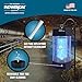 Flowtron Indoor/Outdoor Fly Control, 2000 sq.ft Indoor & 2 Acre Outdoor Insect Control with Dual Lure Method, 120W UV Light & Fly Sex Lure/Octenol for Flies and Mosquitoes, UL Certified
