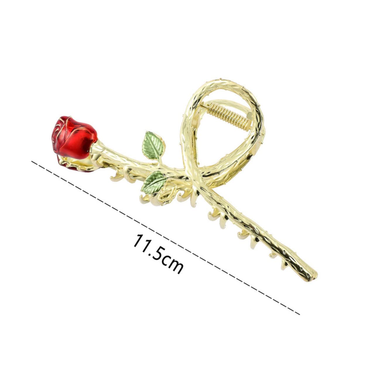 MAGICLULU 10 Haarnadel große Klauenklammern Haarspangen für dünnes Frauenhaar Haarklammer -Haarspangen dekorative Mini Haarschmuck Haare hoch Klauenclip Metall