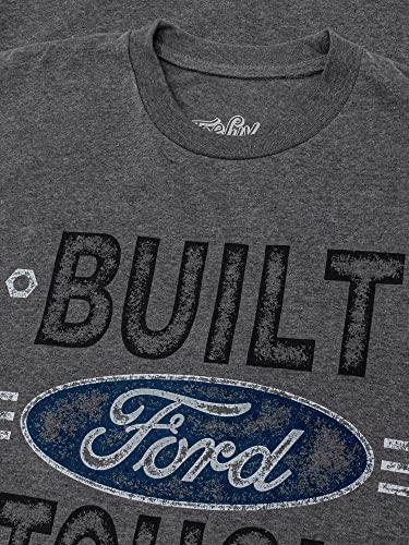 Ford Tough T-Shirt | Soft Touch Fabric-Medium,Heather Graphite #TOP1