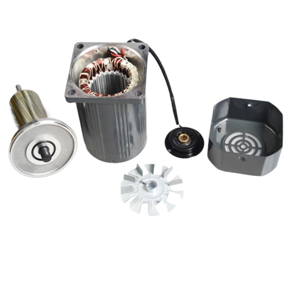 Motorreductor de control de velocidad de CA de 120 W y 220 V, 5IK120RGN-CF, marco de 90 x 90 mm, eje de 12 mm Reducción de par(40K 34rpm)