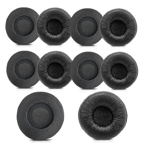 Jabra Headset Ear Cushions Earpads Replacement 50mm Ear Pad Covers(10 Pack)