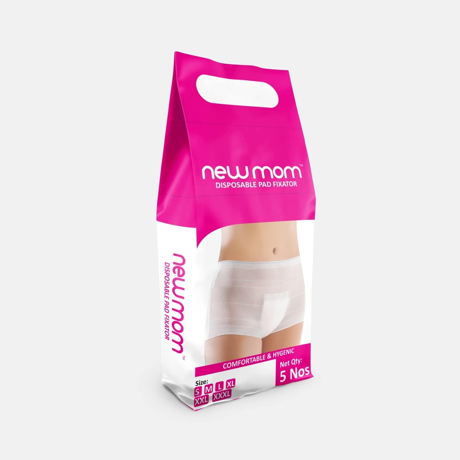 NewMom Disposable Pad Fixator (101-112cm) - Pack of 5