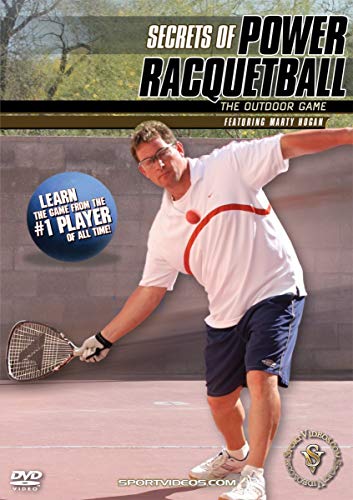 Secrets of Power Racquetball: The Outdoor Game DVD featuring Coach Marty Hogan