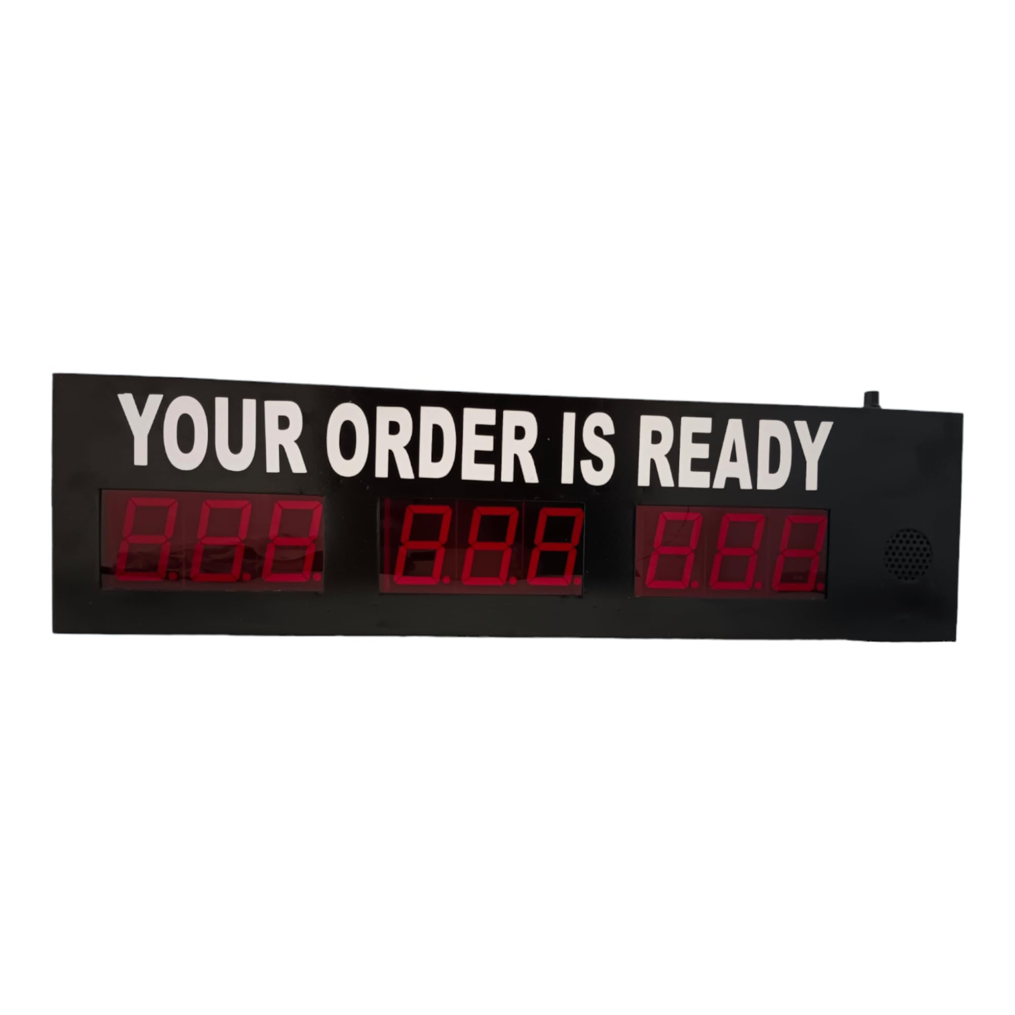 Digtronics Token Display System with Ding-Dong Bell Sound 3 window of 3 Digits of 2.3-inch Digit Height for Aadhar Centres, Food outlets and Retail Counters etc.2 YearsWarranty 2