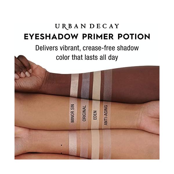 Urban-Decay-Eyeshadow-Primer-Potion-Original-Travel-Size-Award-Winning-Nude-Eye-Primer-for-Crease-Free-Eyeshadow-Makeup-Looks-Lasts-All-Day-016-fl-oz Urban Decay Eyeshadow Primer Potion, Original - Travel-Size - Award-Winning Nude Eye Primer for Crease-Free Eyeshadow…