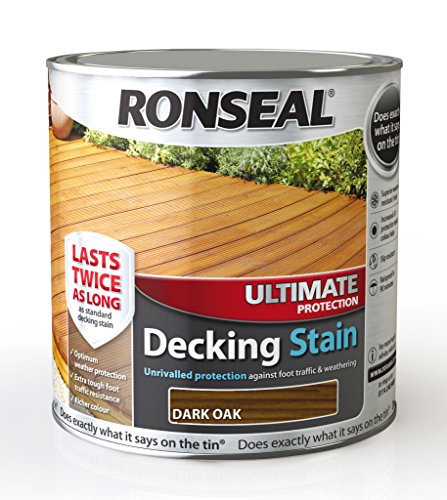 Ronseal Ultimate Protection Decking Stain 2.5L Dark Oak