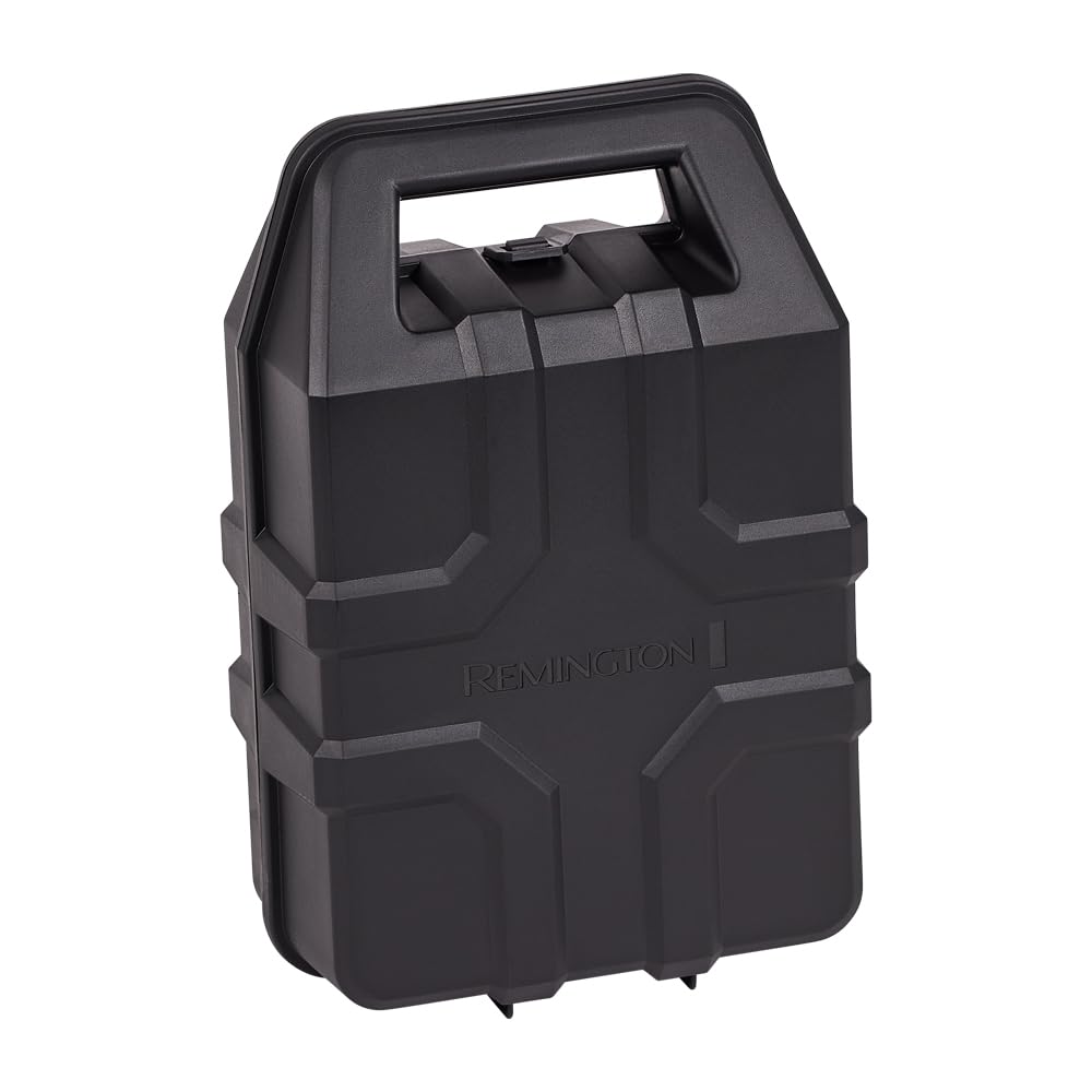 Remington Tondeuse Cheveux [Anti-Choc] Indestructible (Coque Poycarbonate, Moteur Pro résistant, Lames Acier Japonais, 11 Sabots 3-25mm, Batterie Lithium, Autonomie 120min, Mallette) Tondeuse HC5880