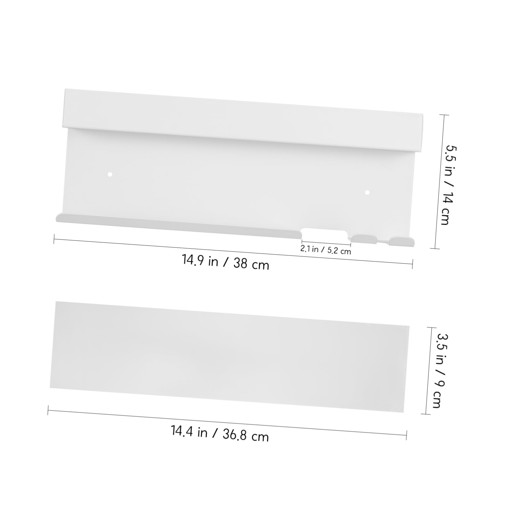 KOMBIUDA No Drill Aluminium Haartrockner Wandhalterung Hitzebeständiger Organizer für Föhn Glätteisen und Lockenstab Multifunktionale Aufbewahrung Schnelle Montage Modernes Design für