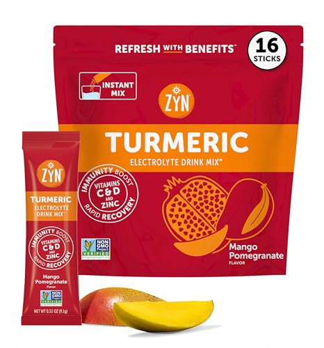 ZYN Electrolytes Powder Hydration Packets in Mango Pomegranate