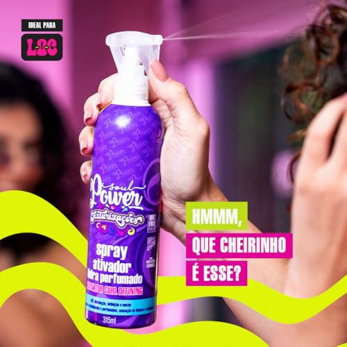 Spray Ativador Hidra Perfumado Texturizações Soul Power - 315ml