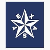 Republic of Texas Flag Design - Lone Star Awesomeness Bumper Sticker Vinyl Decal 5