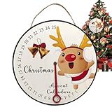 Amélioration de l'humeur festive : le calendrier de compte à rebours ajoute une touche de charme de vacances en mettant en vedette le Père Noël, le renne, le bonhomme de neige et le sapin de Noël, créant une ambiance joyeuse au fur et à mesure que les jours se rapprochent du grand jour