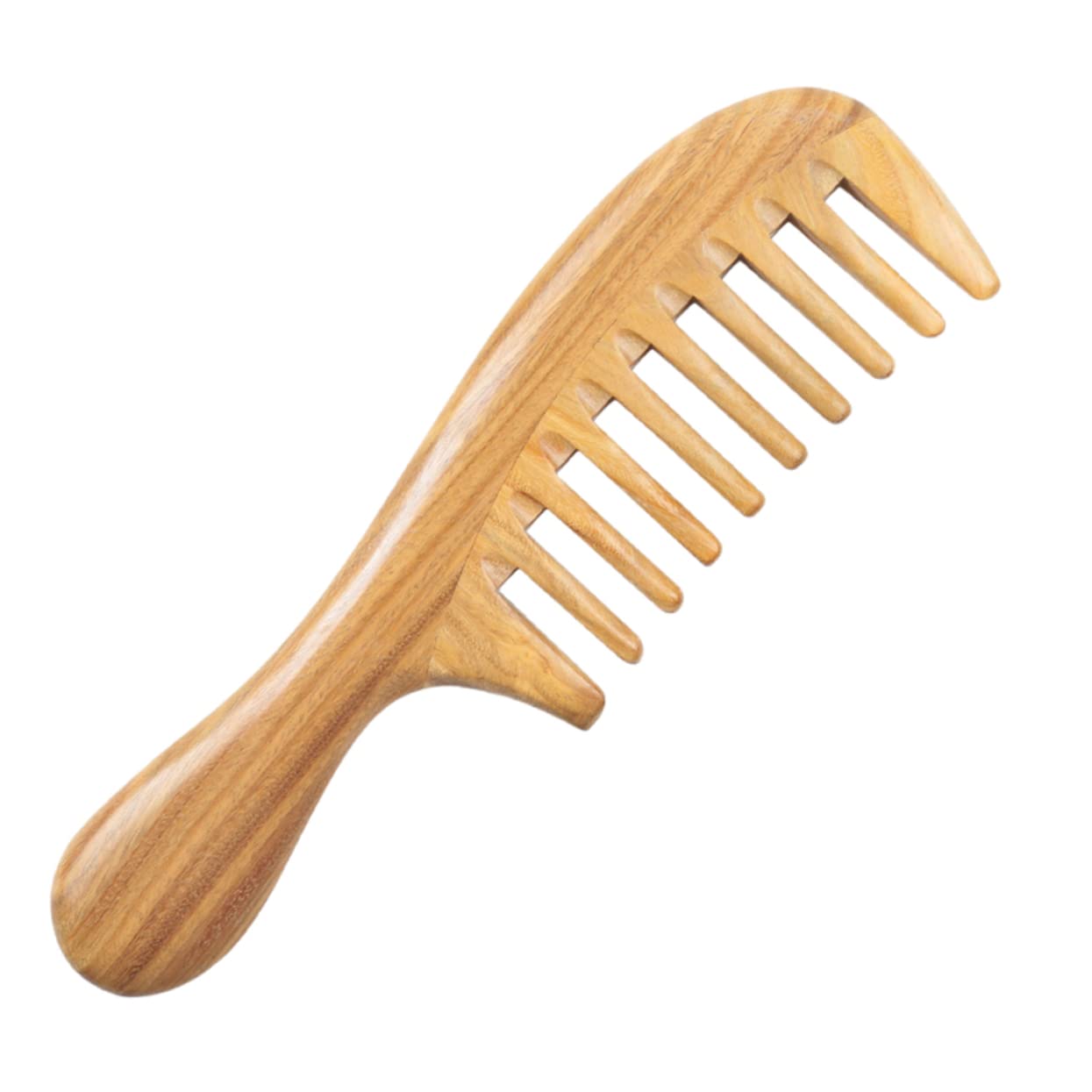 FRCOLOR 2 Pezzi - Pettini Statici in Legno Per Pettine A Denti Larghi Per Lo Styling Dei Afro Per Adulti E Ragazze
