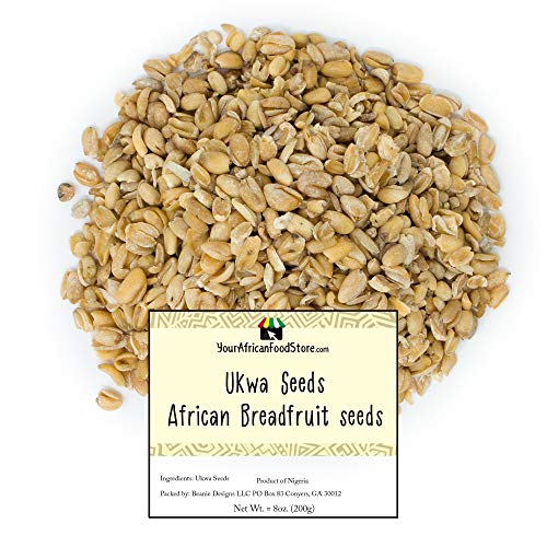 Ukwa Seeds, African Breadfruit, Nigerian Ukwa, African Food (400g (1 pound))