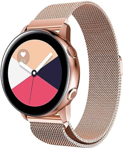 Image of 22 MM Strap, Compatible with Galaxy Watch 3 45mm /Sam-sung Galaxy Watch 46mm /Gear S3 Frontier /Classic Band, 22mm Stainless Steel, Metal Strap for Galaxy Watch 46mm Smartwatch
