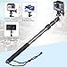 Smatree Selfie Stick Telescoping Compatible for OSMO 360/GoPro Hero 13/12/ 11/10/Max/9/8/7/6/5/4/3+/3/Session/Gopro(2018)/Ricoh Theta S/V/Samsung Gear360/YI 4K/DJI OSMO Action 5 Pro/4 Camera
