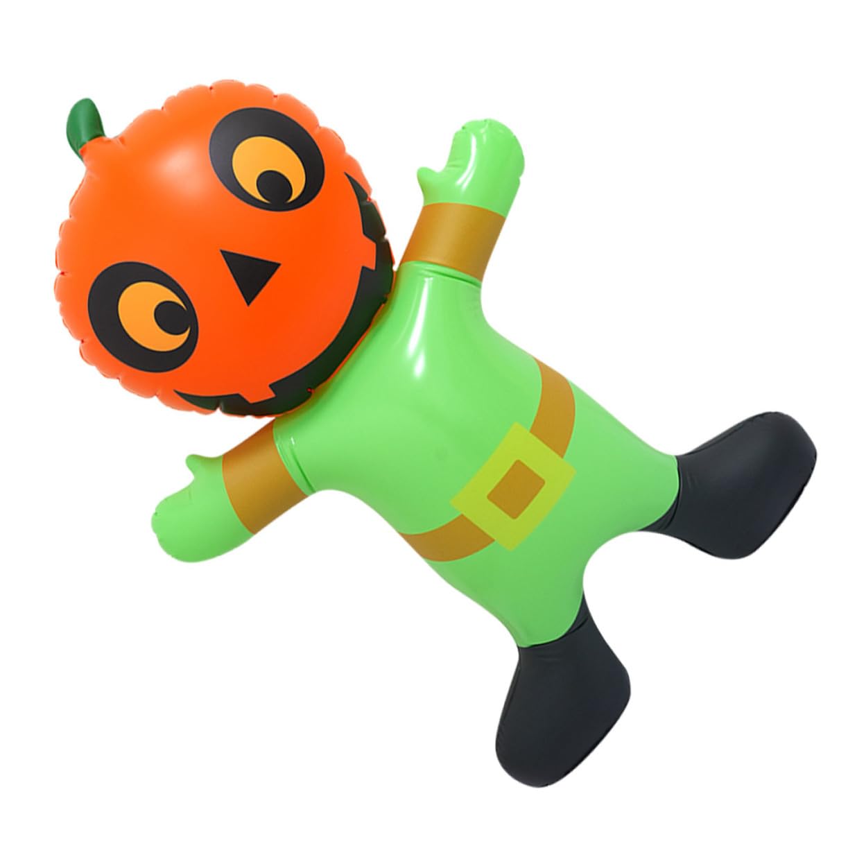 Mipcase figurine gonflable colorée et amusante style citrouille d'Halloween