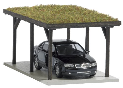 Preisvergleich Produktbild Busch 1482 - Carport mit Grasdach