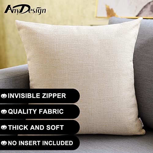 Anydesign Horror Classic Movie Character Pillow Covers Halloween Throw Pillow Case Red Black Scary Cushion Cover For Horror Movie Lovers Party Supplies Home Couch Sofa Decor, 18 X 18, 4 Pack #TOP2