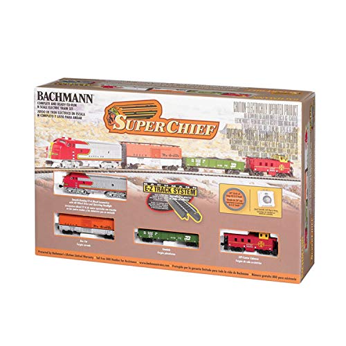 Bachmann 24021 Trains - Super Chief Ready To Run Electric Train Set - N Scale thumb #2