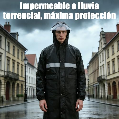 Impermeable con reflejante 11 Imagen adicional