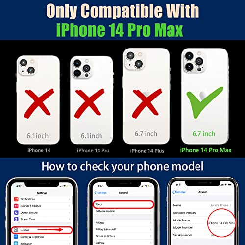 Besoar Black Mic Pc Push Case For Iphone 14 Pro Max, Cute Cartoon Kawaii Hard Cover Character Unique Design Cases Cool Fun Funny Shell For Kids Women Boys Girls Teen For Iphone 14 Promax 6.7 Inch #TOP1