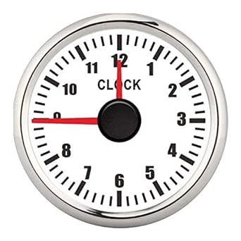 Orologio Da Cruscotto Auto 52mm - Acciaio Inox 316L Per Modifiche E Motori - Foto 7