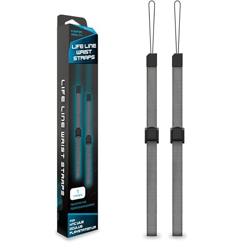 Hyperkin Life Line VR Controller Wrist Strap for HTC Vive Pro/ HTC Vive/ PS VR/ Gear VR (2-Pack)