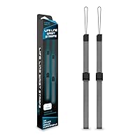 Vista 1 de Hyperkin Life Line VR Controller Wrist Strap for HTC Vive Pro/ HTC Vive/ PS VR/ Gear VR (2-Pack)