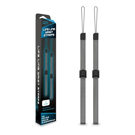 حزام معصم تحكم VR من Hyperkin Life Line لـ HTC Vive Pro / HTC Vive / PS VR / Gear VR (2 -Pack)
