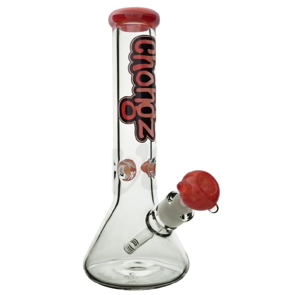 Vastu Red Glass Bong Widow Maker - 7Mm Thick Glass - 30Cm (Red)