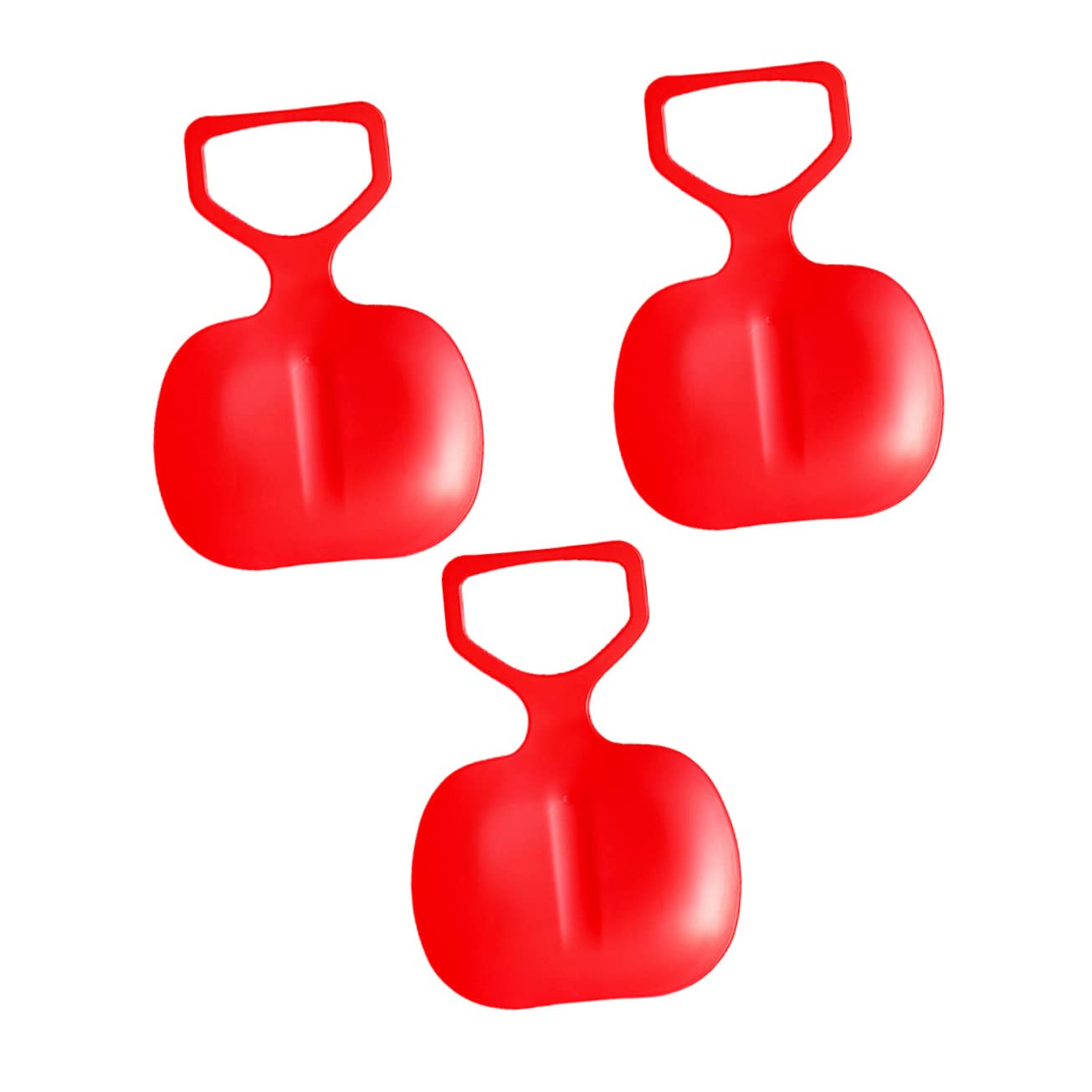 3pcs Ski Board Sled for Skis Snow for for outside Snow Snow Sled Snowboard Snow Saucer Snowboard Wall Mount Sled Snow Slider Snow Tube Sleds Plastic