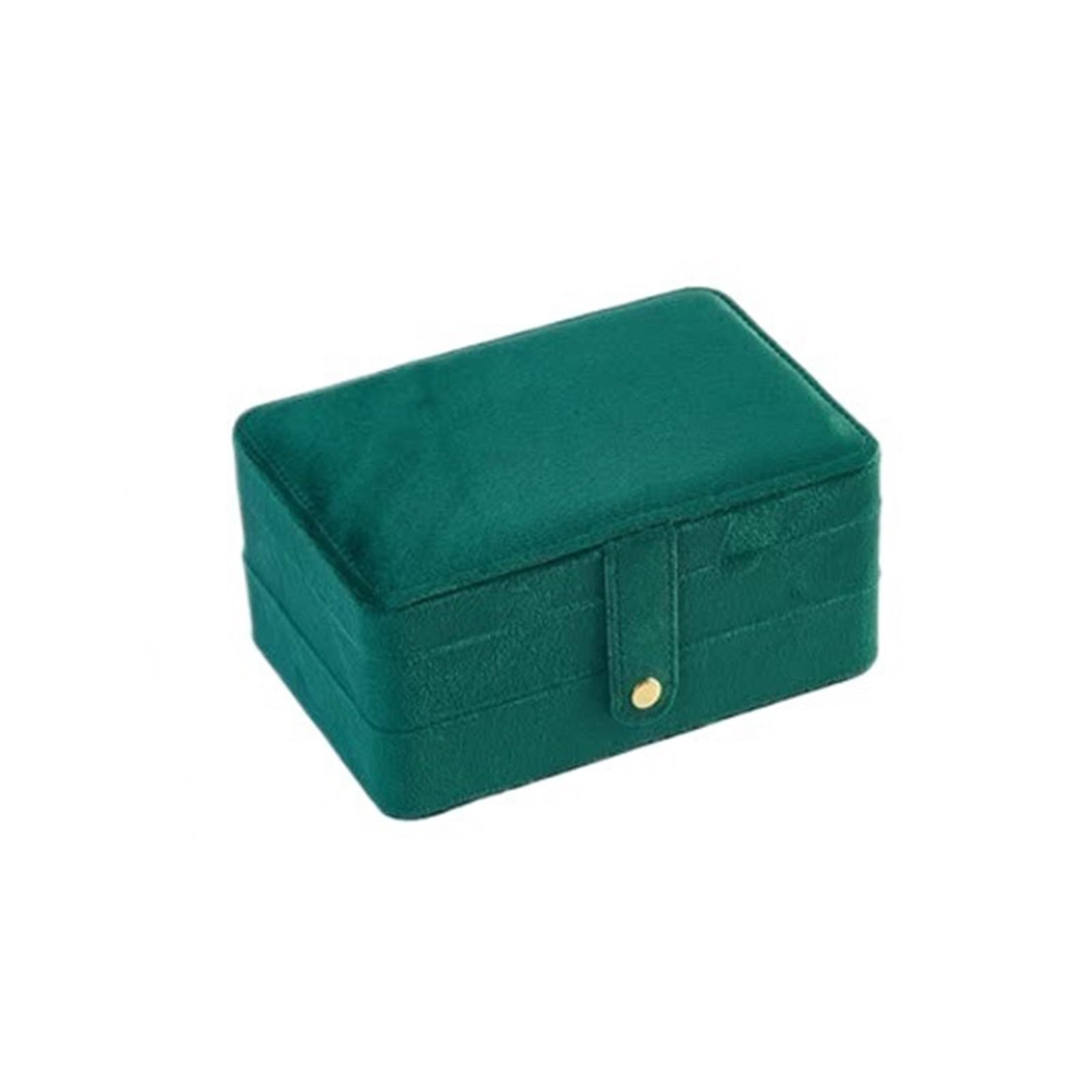Kx9Lb8d Jewelry Chest Large-capacity Jewelry Storage Case Multi-layered Velvet Box For Rings, Earrings, And Studs