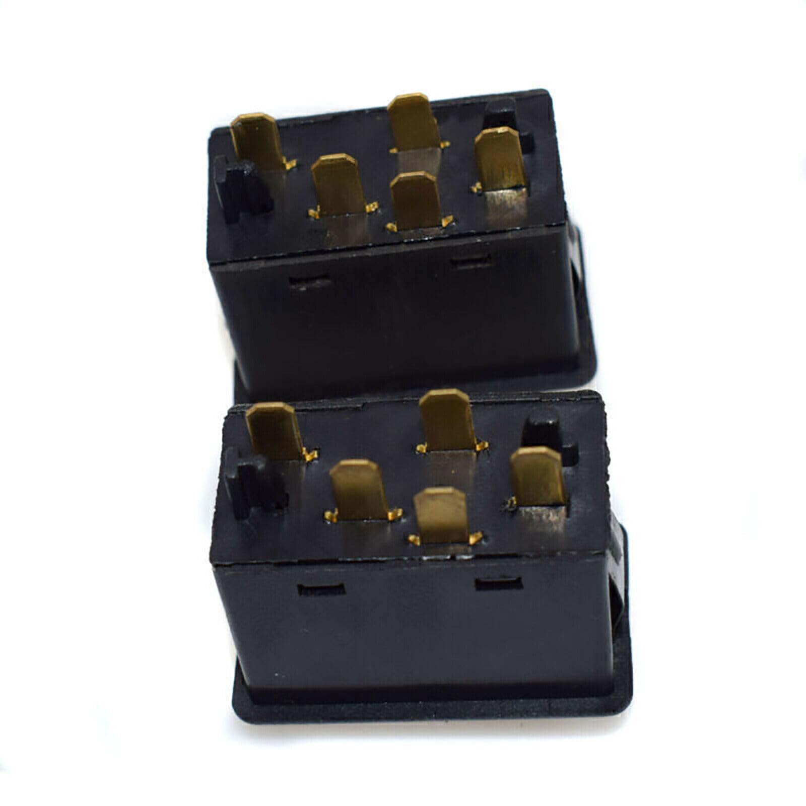 2 Stück Fensterheber 5 Pin 12V 61311381205 für BMW E23 E28 E30 | Elektrischer Fensterheberschalter Schalter Autofenstersteuerung EIN/AUS