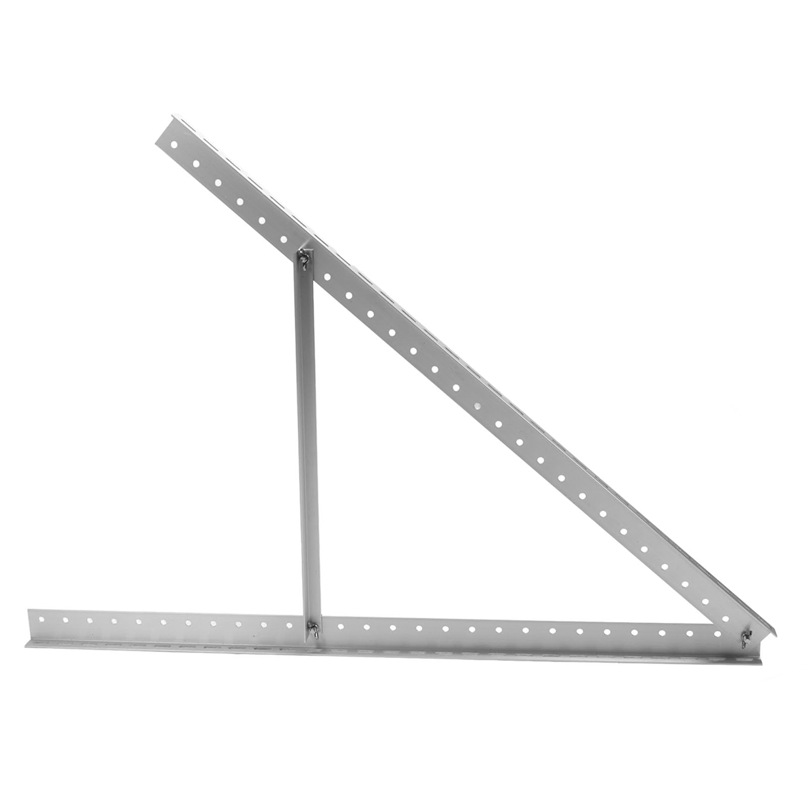 Staffa di montaggio regolabile per pannello solare da 104,1 cm, forte e durevole, ottimizza la raccolta di energia per camper, yacht e garage, lega di alluminio
