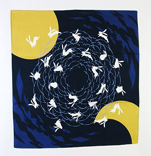 Maeda-senkou Furoshiki Mondtanz Kaninchen 48,3x48,3cm