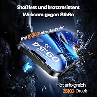 TAURI für iPhone 17e/iPhone 16e Panzerglas 6,1 Zoll - 3 Stück – Ansicht 4