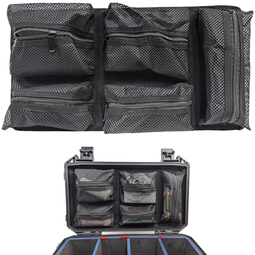 Image of LAFENLIN Lid Organizer for Pelican V525 Case, Hook & Loop (No Screw)