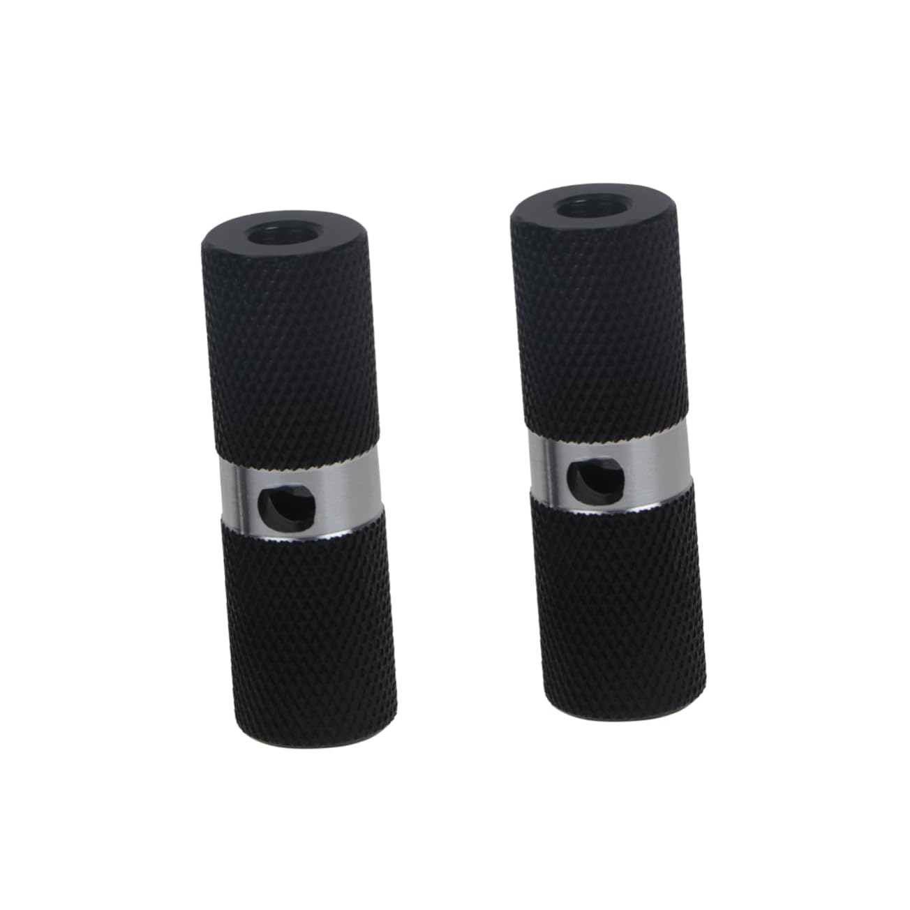 Homoyoyo Replacement Foot Pegs for Bikes Aluminum Non-Slip Front Rear Axle Foot Pegs Footrest Lever