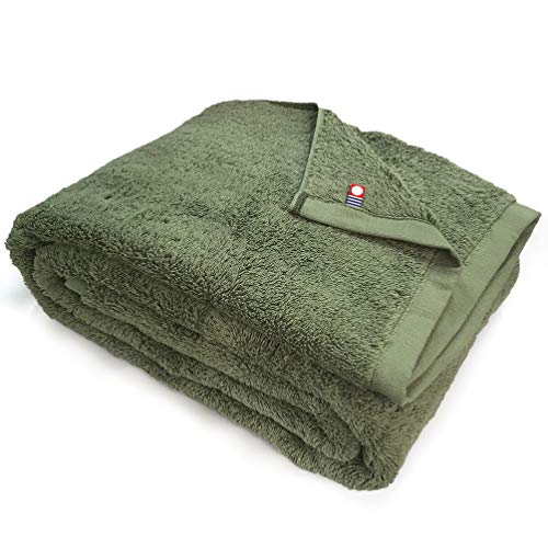 Imabari Towel Iori Premium Quality Shower Towel (Bath Towel) Japan - Sage