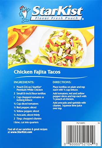 Image of StarKist Premium White Chicken - 2.6 oz Pouch (Pack of 8)