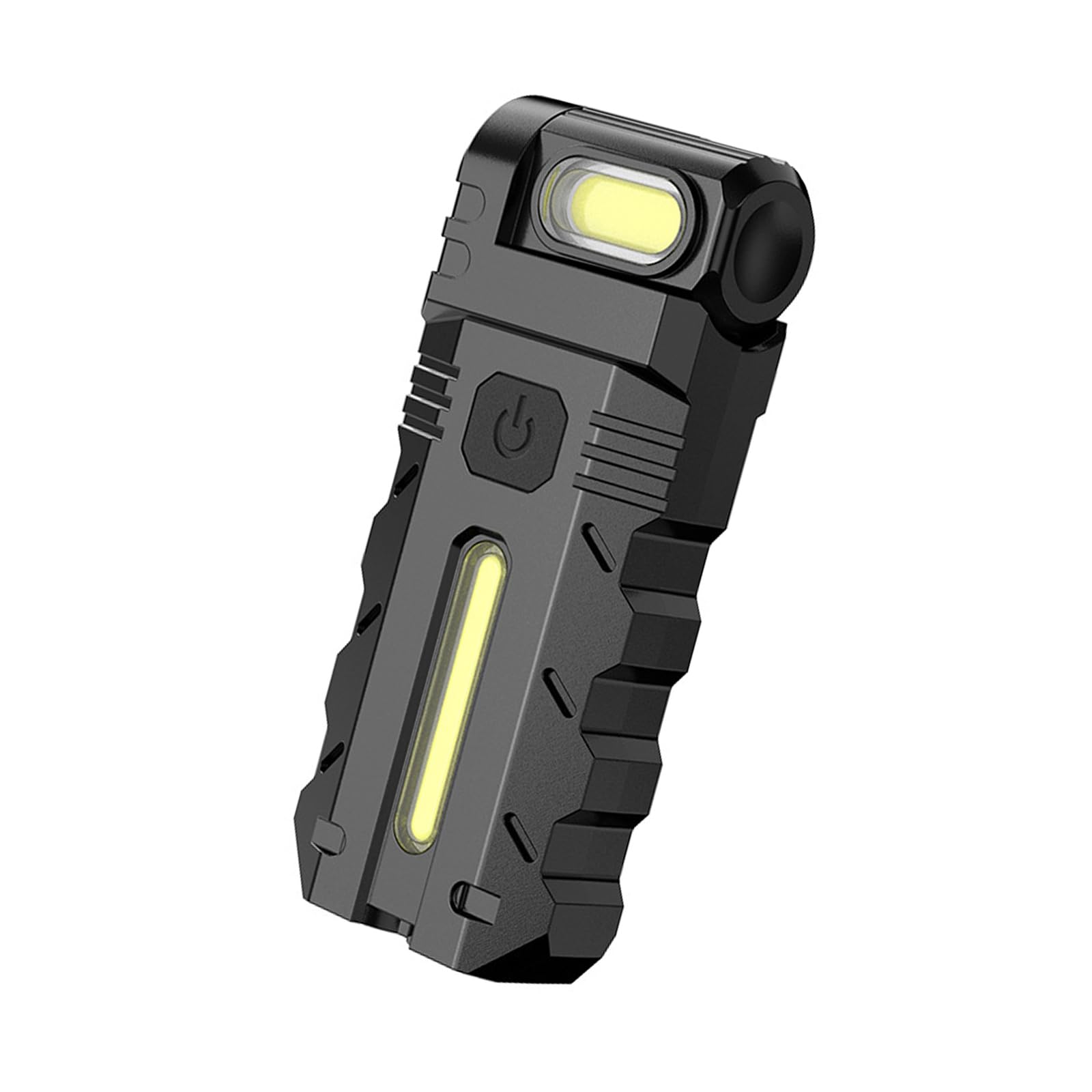 Hsioluted Portable Flashlight with Pen Clip Pocket Light Rechargeable Flashlight Waterproof Outdoor Emergencies Light Small Torch Work