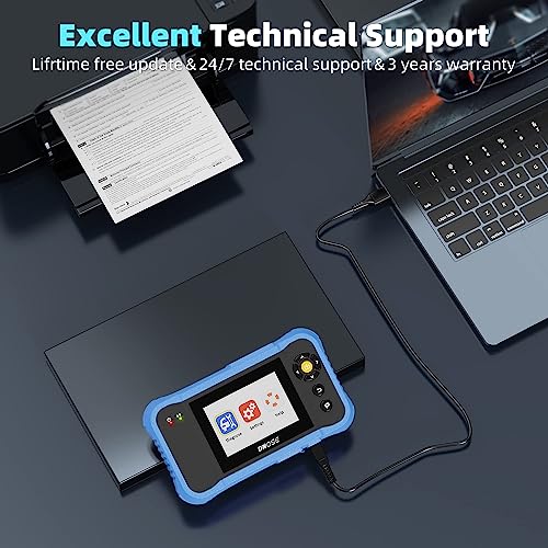 2023 Enhanced Obd2 Scanner Dn606 Engine Abs Srs Transmission Diagnostic Scan Tool Easiest-To-Use Airbag Car Scanner Quick Free Update Code Reader Full Live Data Car Diagnostic Scanner For Car #TOP7