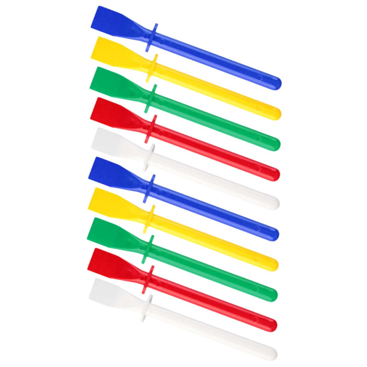Housoutil 4 Ensembles Frottis De Colle Bricolage Outil De Grattage De Colle Bâtons De Colle Glue Stick Spatule Raclette Spatule À Colle Cuir Étaleur De Colle Matériel Pp 10 Pièces * 4