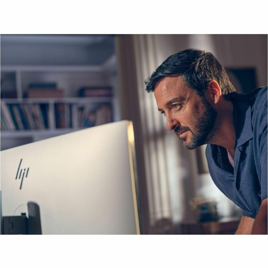 Image of HP EliteStudio 8 AiO G1i All-in-One Computer - Intel Core Ultra 7 265 - vPro Technology - 32 GB - 1 TB SSD - 27 inch QHD Touchscreen - Desktop - Pike Silver - Intel Q870 Chip - 2560 x 1440 - Windows 11 Pr
