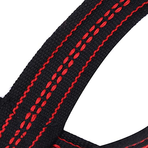 Tbest 2 stuks gewichthefriem fitness zacht nylon spiertraining powerlifting greepsteun handbeschermingshulzen S/M - Image 6
